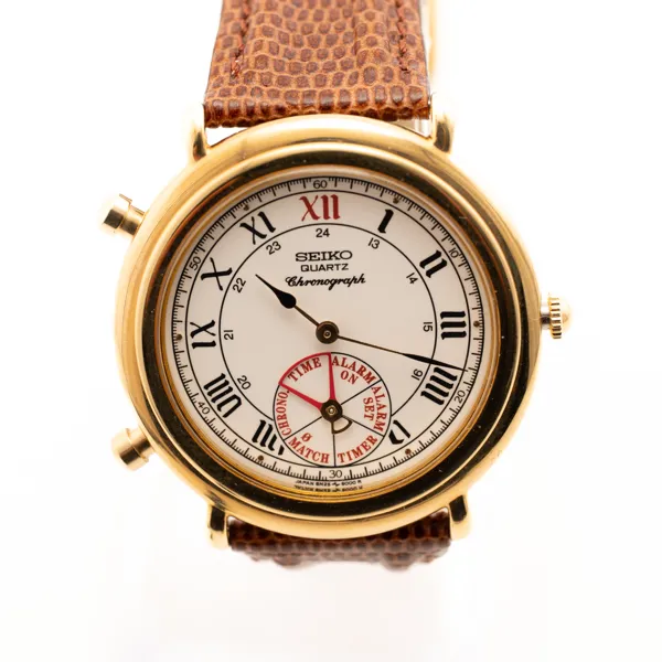 SEIKO, armbandsur, gulddoublé