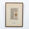 GRAVYRER/BOKBLAD, 8 st, 1400-1700-tal