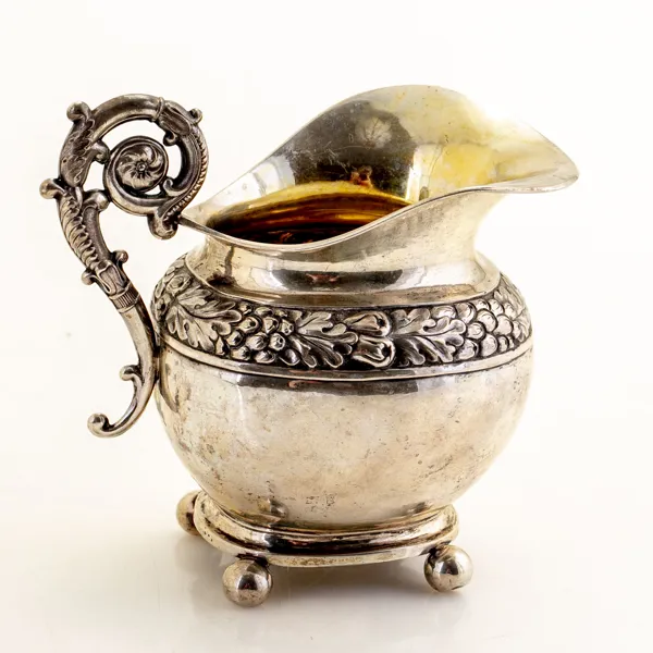 MJÖLKKANNA, silver, senempire