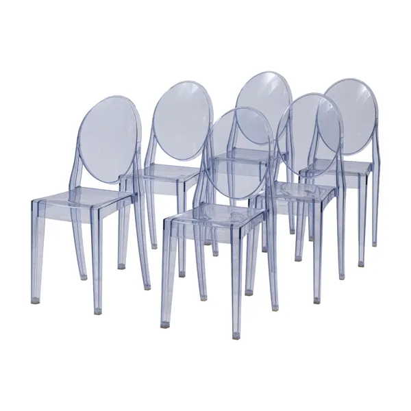 PHILIPPE STARCK, stolar, 6 st
