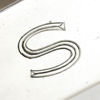 SERVETTRINGAR, 6 st, silver