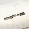 SERVETTRINGAR, 6 st, silver