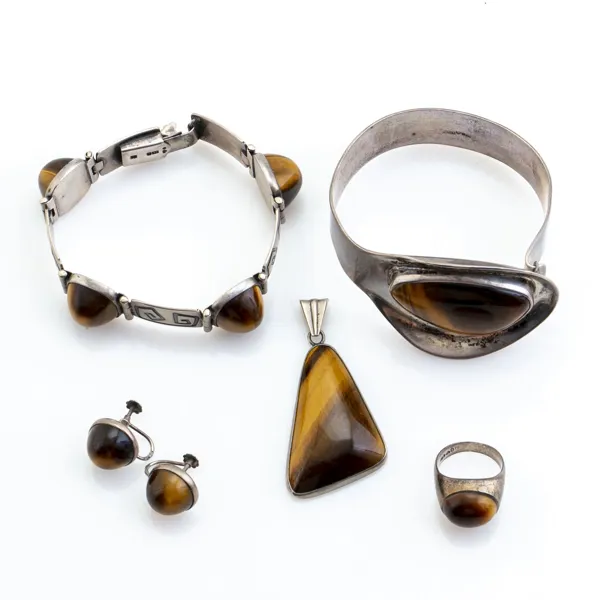 SMYCKESSET, 6 delar, silver