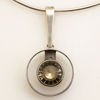 HALSRING MED HÄNGE, silver