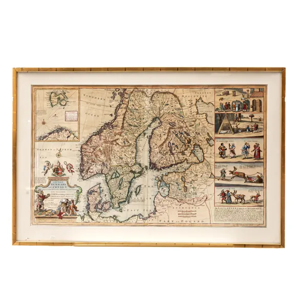 HERMAN MOLL (1654-1732), karta