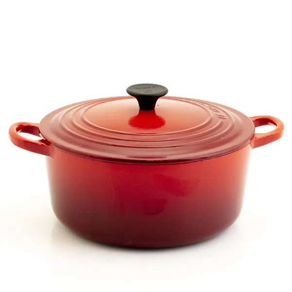 GRYTA med lock, gjutjärn, Le Creuset