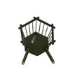 GARNKORG med itappade ben, 1800-tal