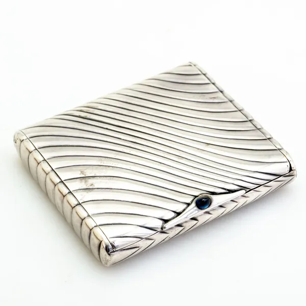 CIGARETTETUI, sterlingsilver, 1900-tal