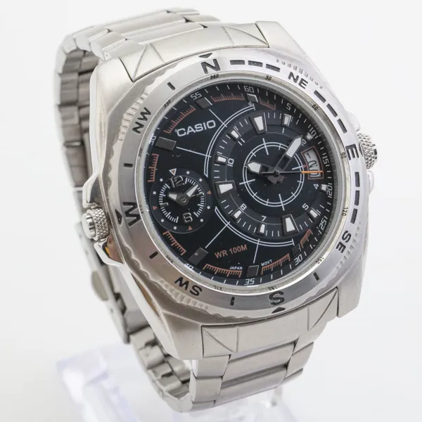 CASIO, armbandsur, stål
