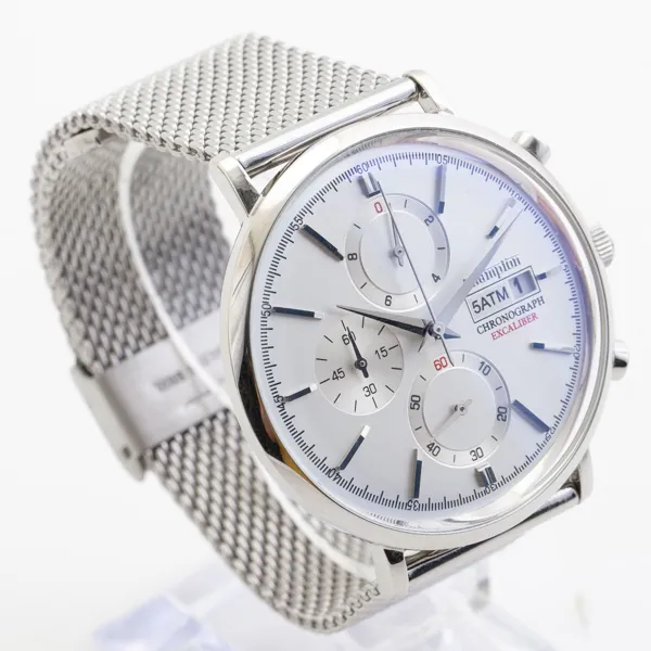 CHAMPION, armbandsur, stål