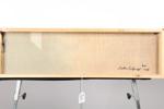 Stefan Edqvist (f. 1971), perspektiva motiv, komposition, akryl på mdf, signerad occh daterad 2006 a tergo, bildmått 19,5x73 cm