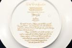 Björn Wiinblad (1918-2006), väggtallrikar, 2 st, "der rosenkavalier", rosenthal, porslin, diam 31 cm