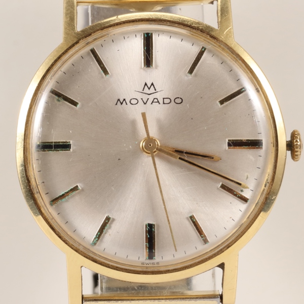 ARMBANDSUR, Movado, 18K guld