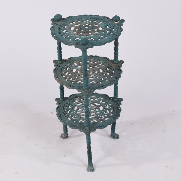 ETAGERE, 1900-tal, gjutjärn