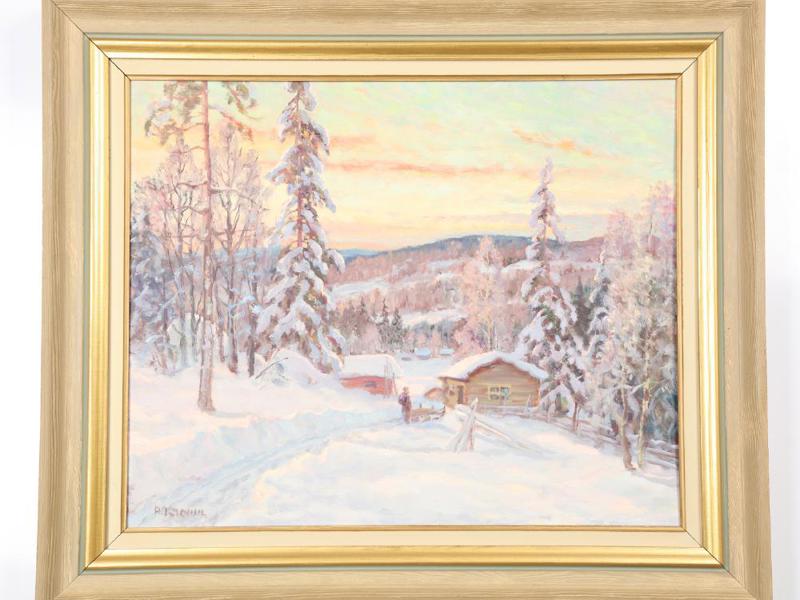 Erik Palm Dahl (1903-1957), vinterlandskap, signerad, olja på duk, bildmått 50 x 61 cm_733a_8daf8a2f39d6cd7_lg.jpeg