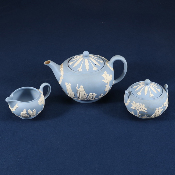 KAFFESERVIS, 3 delar, Wedgwood