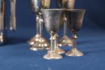 Ishink, Freezinhot, vinglas, 6 st samt snapsglas, 6 st, nysilver, i parti