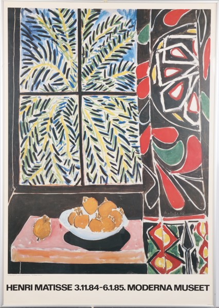 UTSTÄLLNINGSAFFISCH, Henri Matisse