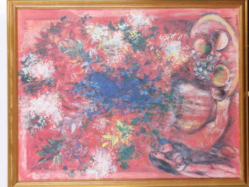 UTSTÄLLNINGSAFFISCH, Marc Chagall