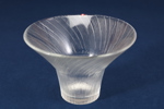 Skål/vas, Valto Kokko, Iittala, glas, höjd 13, diam 20 cm