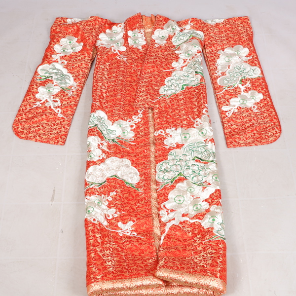 JAPANSK KIMONO, hedersdräkt